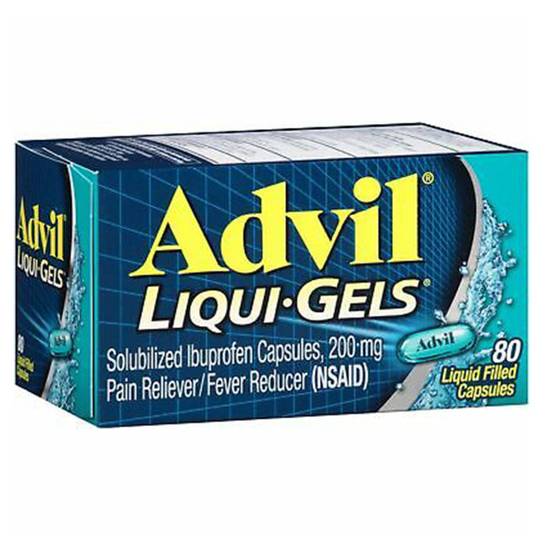 Advil Liqui-Gels 80ct