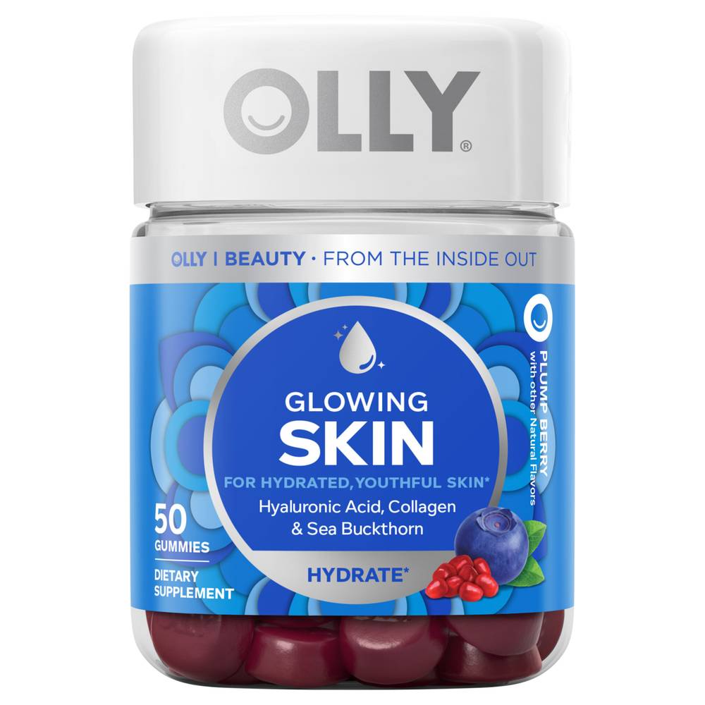 Olly Gummies Plum Berry Glowing Skin (50 ct) (8 oz)