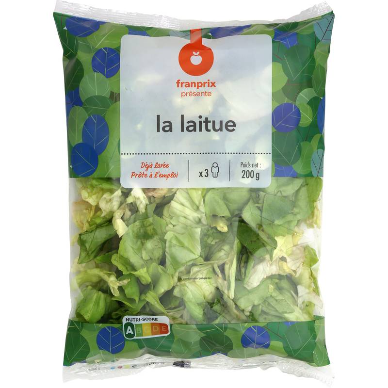 Salade de laitue Franprix 200g