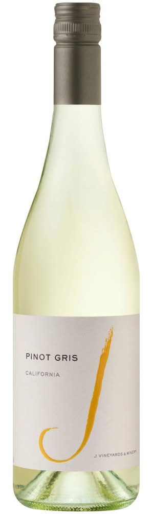 J Vineyards & Winery California Pinot Gris White Wine, 2015 (750 ml)