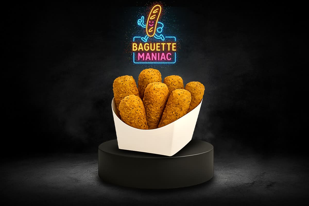 🐐  STICKS DE CHÈVRE PANÉ – CROUSTI & FONDANT