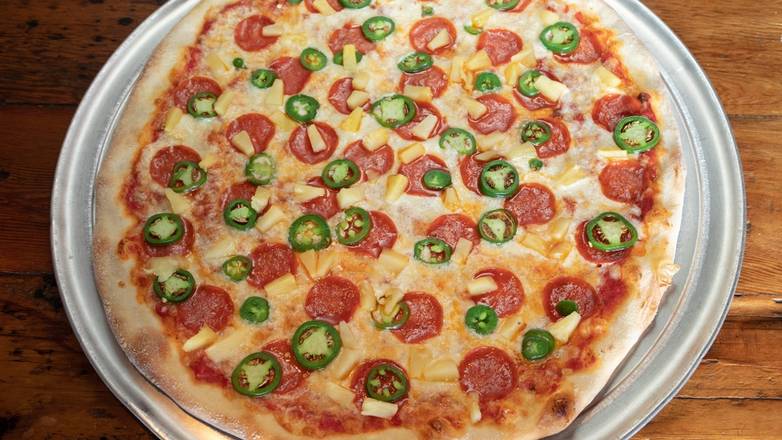 18" Hot N Sweet Pepperoni