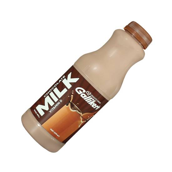 Galliker's Chocolate Milk Pint