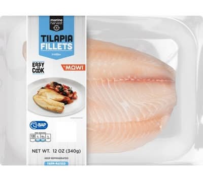 Marine Harvest Tilapia Fillets Portion (12 oz, 2 ct)