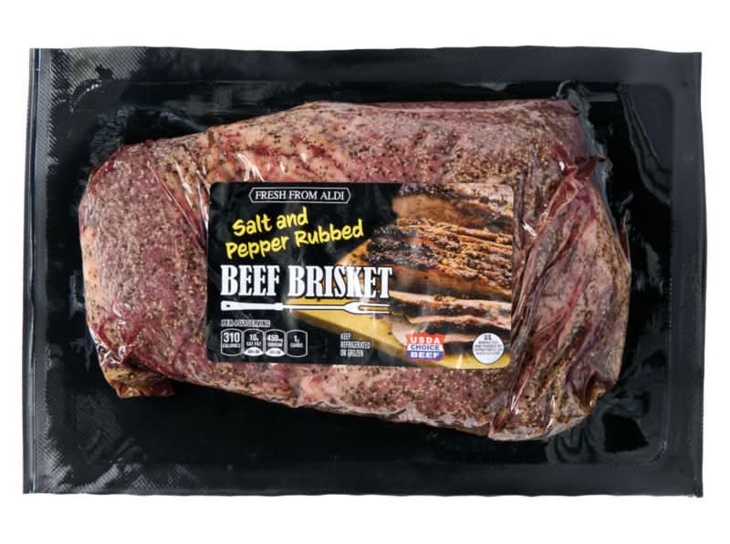 Salt & Pepper Seasoned Brisket, per lb