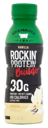 Shamrock Farms Rockin Protein Builder Vanilla Shake (12 fl oz)