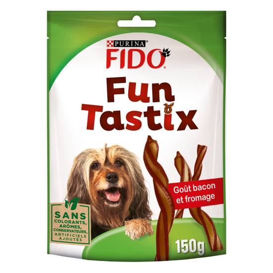 Sticks pour chien bacon & fromage FIDO 150g