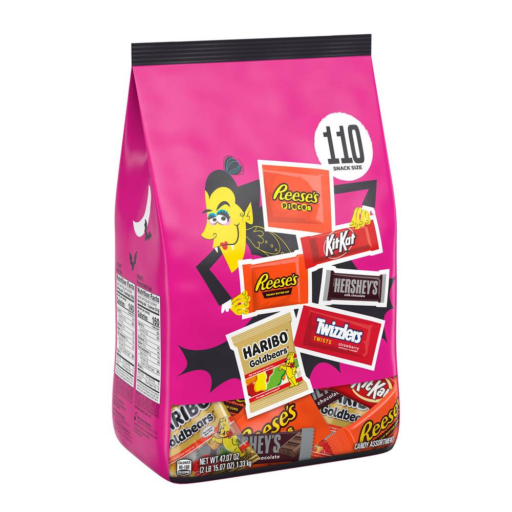 Hershey's Snack Size Halloween Candy Assortment Bag (47.07 oz)