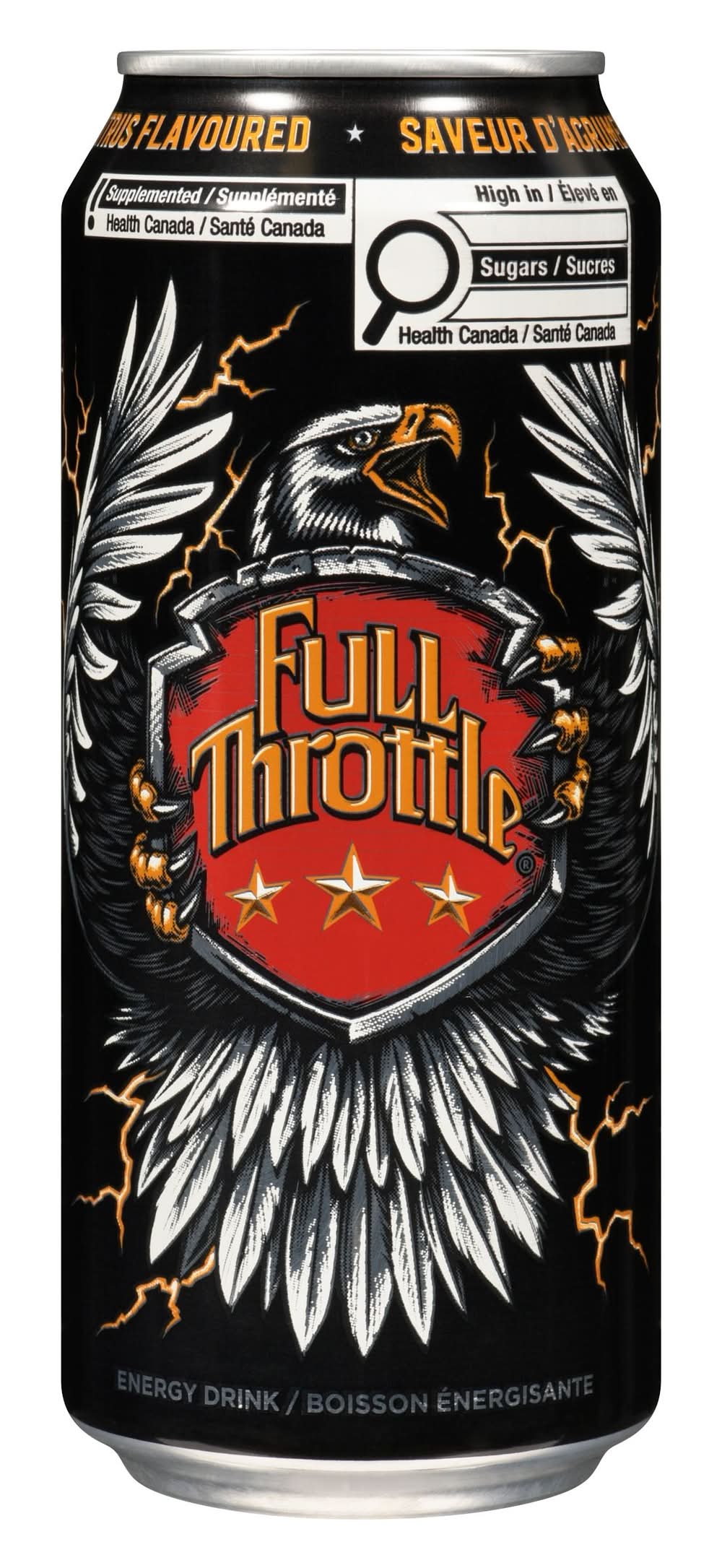 Full throttle boisson énergisante à saveur d'agrumes (473 ml) - energy drink (473 ml)