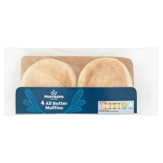 Morrisons All Butter Muffins