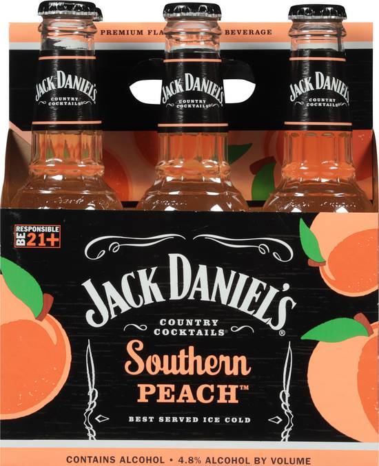 Jack Daniel's Southern Peach Country Cocktails ( 6ct, 1774.4 ml )