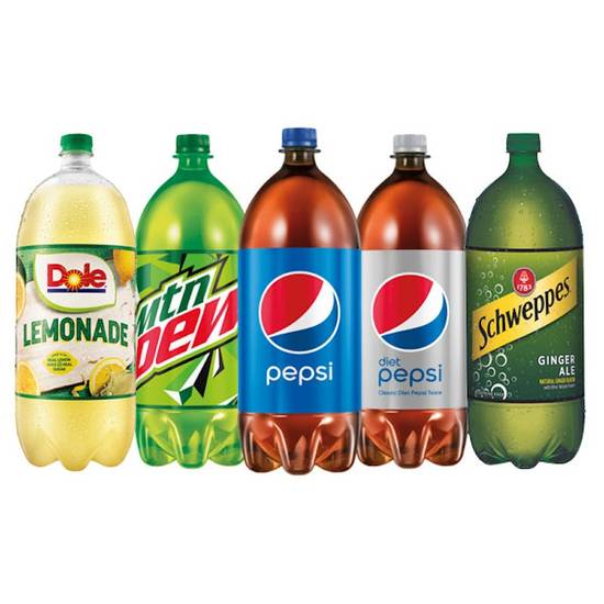 Sodas - 2 Liter Bottles