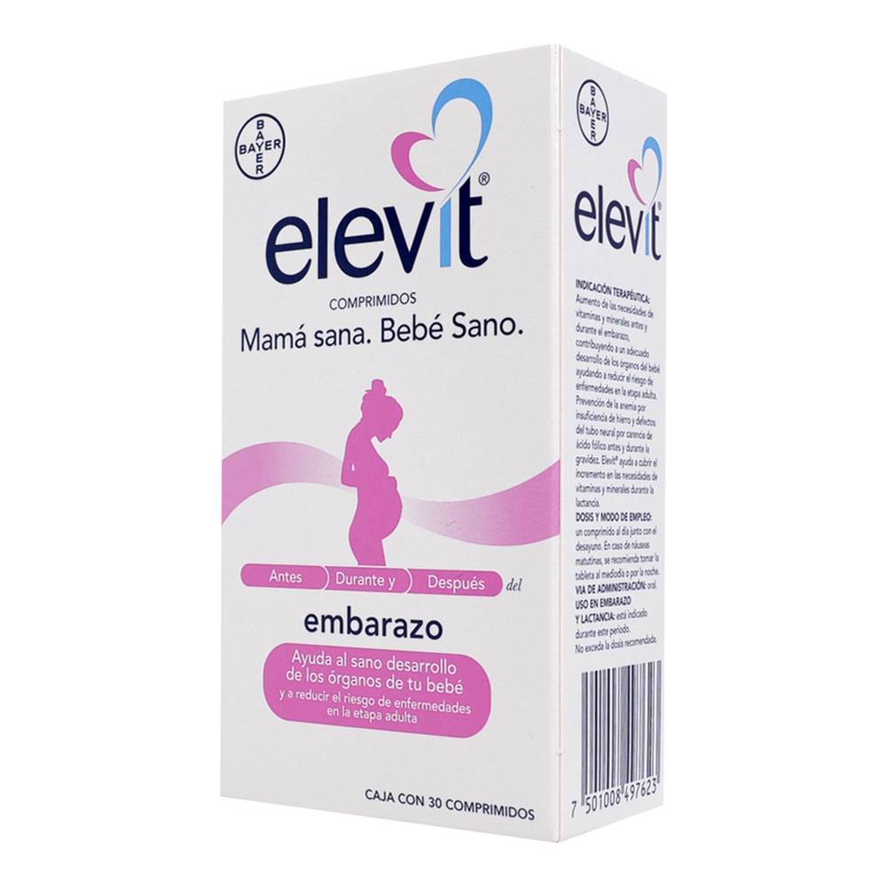 Bayer elevit comprimidos (30 piezas)