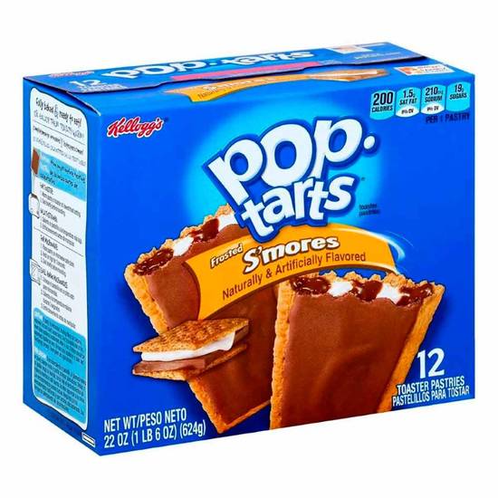 Pop-tarts barras s'mores (624 g)