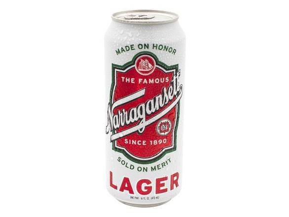 Narragansett the Famous Lager Beer (6 ct, 16 fl oz)