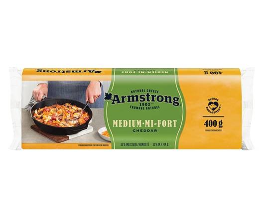 Armstrong Medium Cheddar Cheese (400 g)