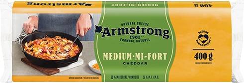 Armstrong Medium Cheddar Cheese (400 g)