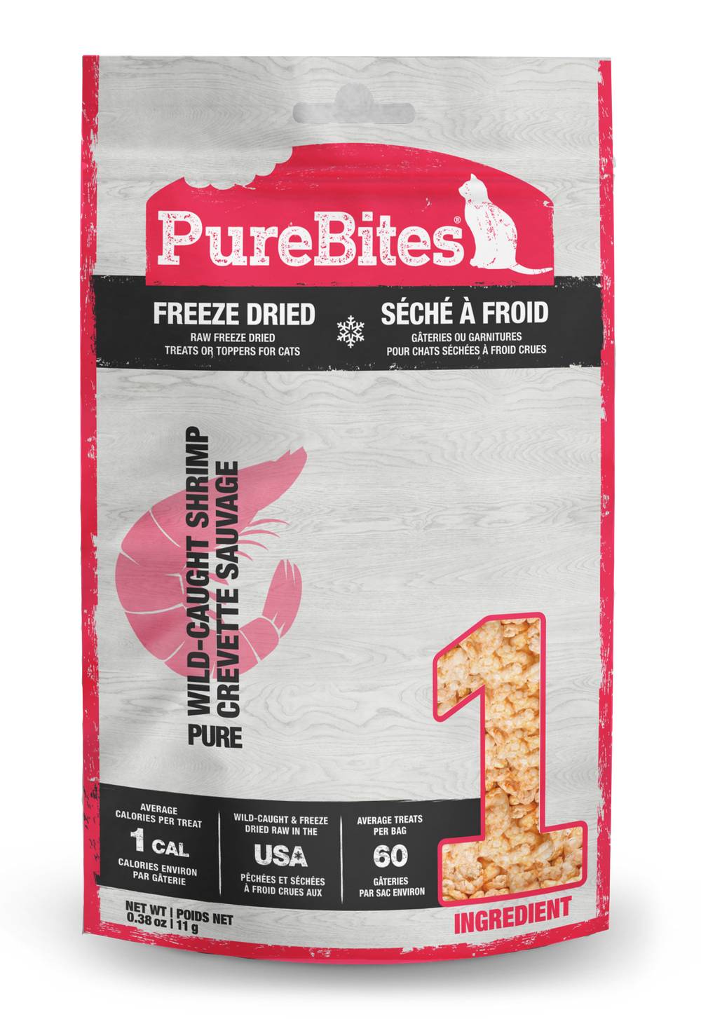 PureBites Raw Freeze Dried Treats For Cats (0.38 oz)