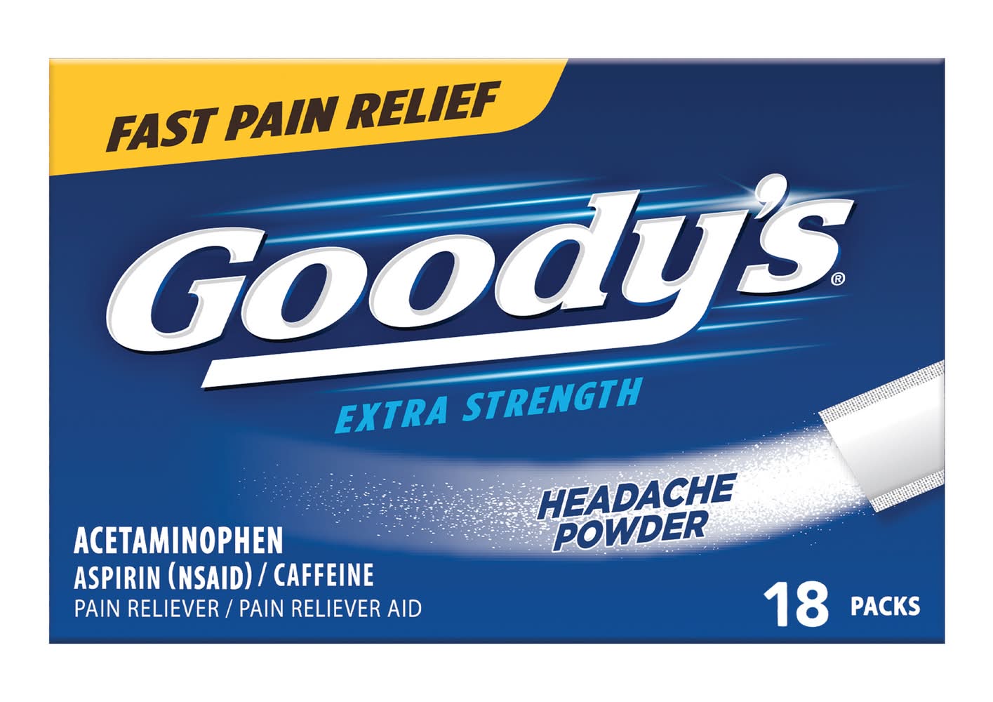 Goody's Extra Strength Headache Powder (18 ct)