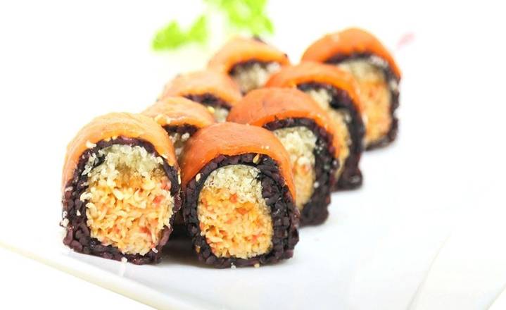 58B brown rice pink lady roll
