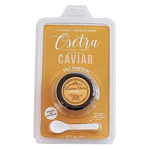 Pacific Plaza Russian Osetra Caviar With Mp Spoon