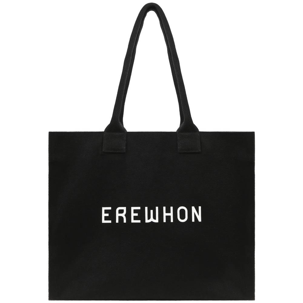 Erewhon Organic Traveler Cotton Bag, Black