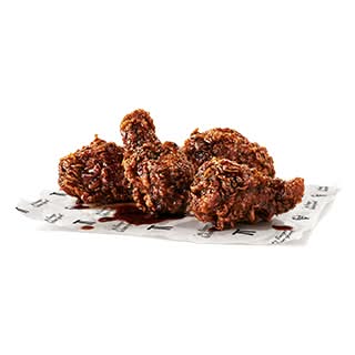 4 Dunked Wings