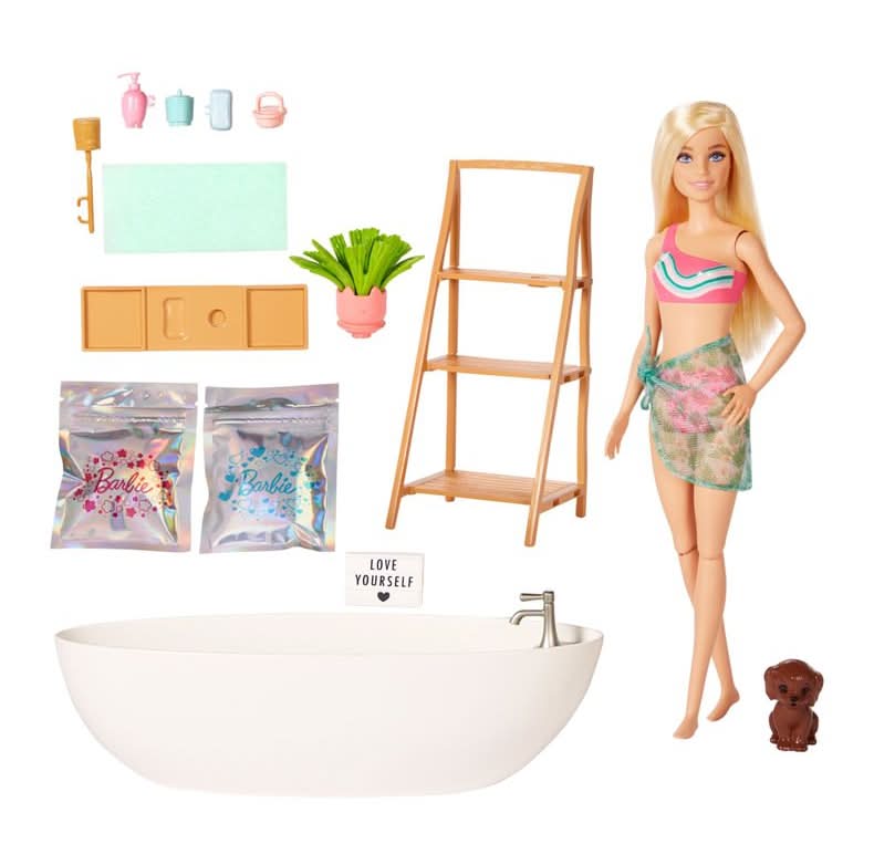 Barbie · Juego baño de burbujas