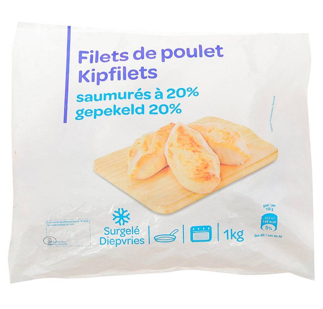 Carrefour - Filets de poulet (1kg)