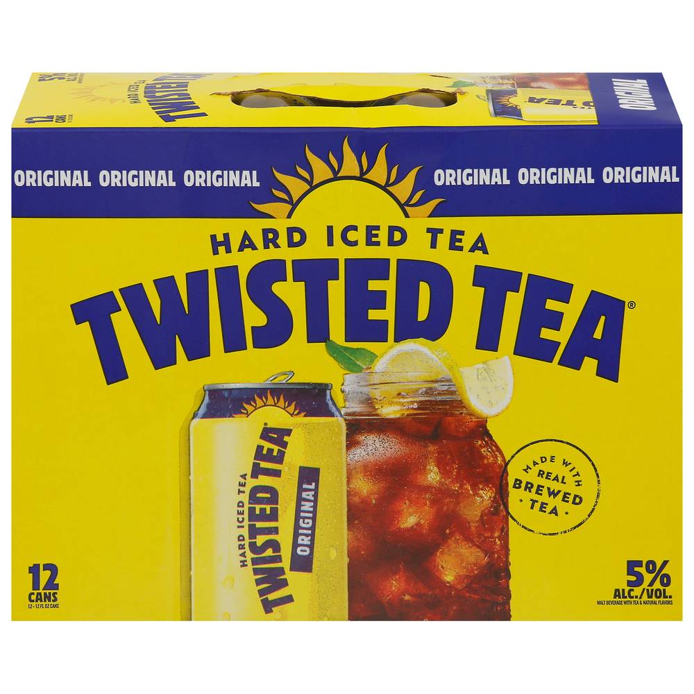 Twisted Tea Original Hard Iced Tea (12 ct, 12 fl oz)