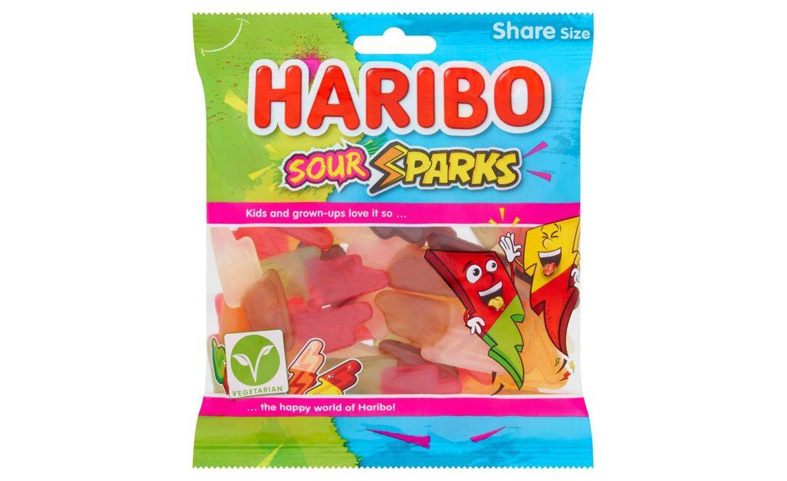 Haribo Sour Sparks 175g (407718)