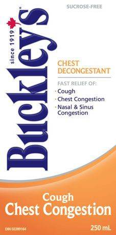 Buckley's buckley's cough syrup for chest congestion - buckley's syrups - cough syrup for chest congestion (250 ml)