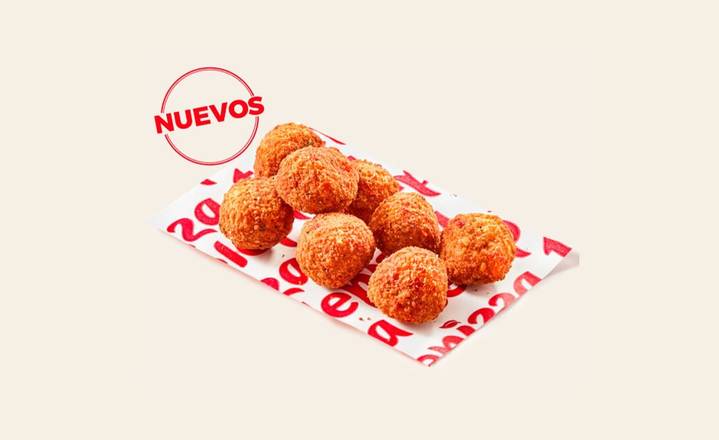 Bombas de mozzarella