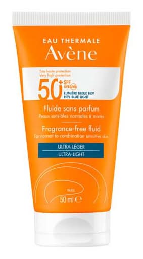 Protetor Solar Fluido SPF50+ Sem Perfume