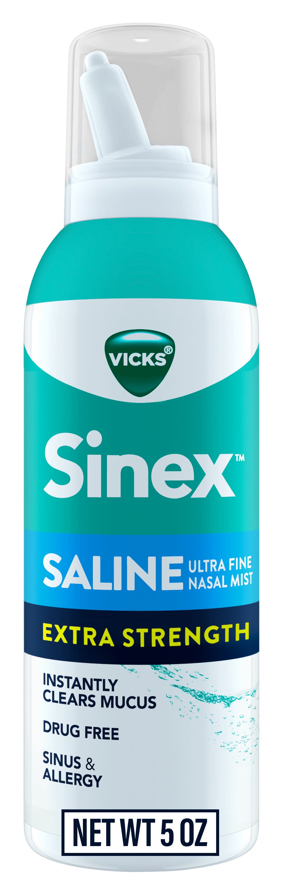 Vicks Sinex Saline Ultra Fine Nasal Mist (5 oz)