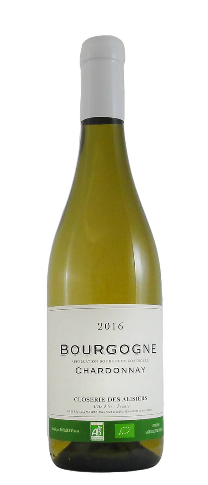 Closerie des Alisiers - Vin blanc bio bourgogne chardonnay 2016 (750ml)