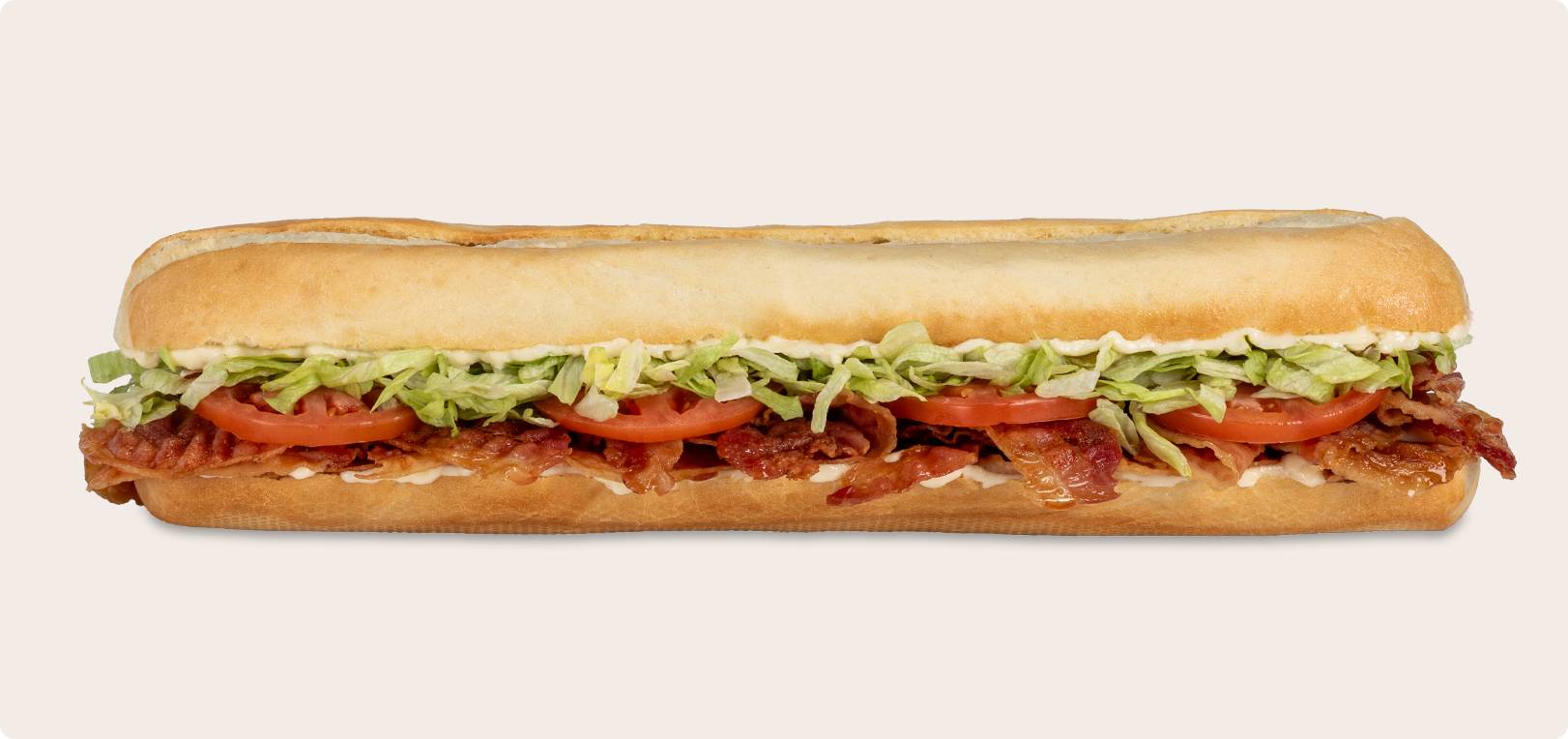 6 in Bacon, Lettuce & Tomato Sub