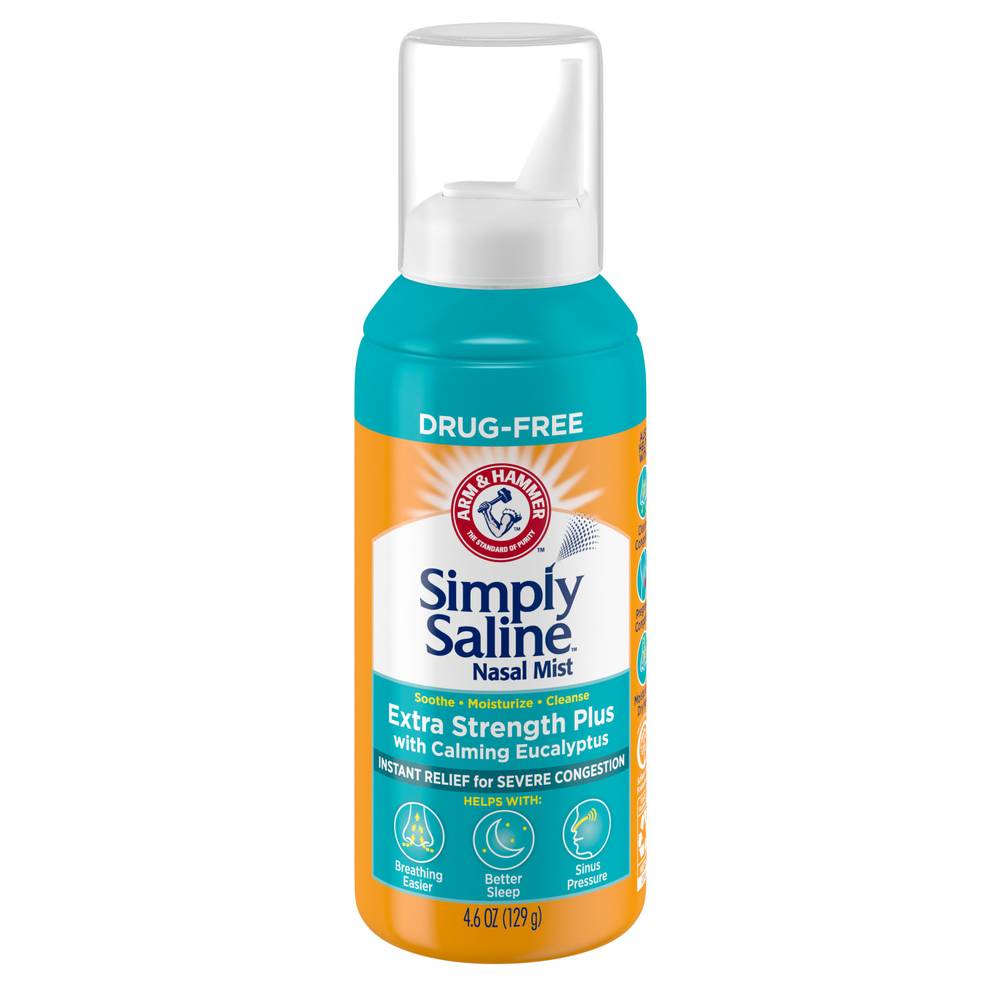 Arm & Hammer Simply Saline Extra Strength Plus Nasal Mist (4.6 oz)