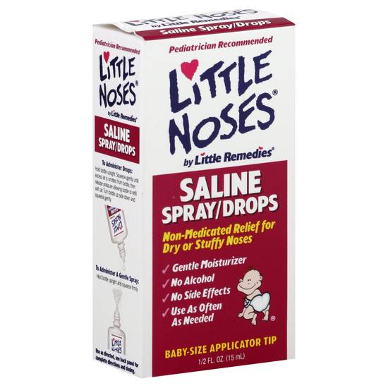 Little Remedies Little Noses Saline Spray/Drops