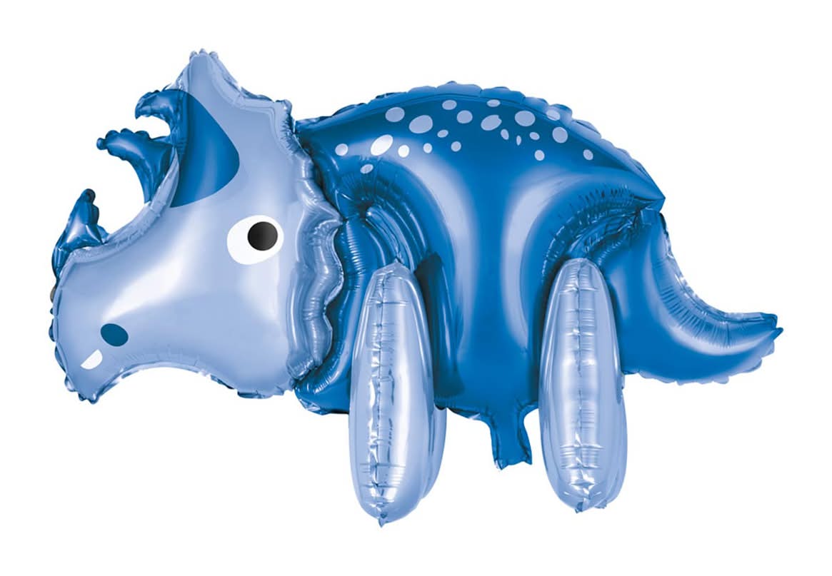 3-2-1 Party Giant Foil Dinosaur Centerpiece Balloon, 26 in