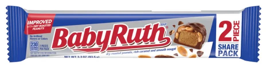 Baby Ruth King Size Candy Bar