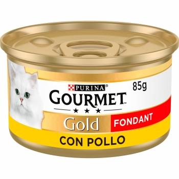 Comida húmeda de oollo para gato adulto Gourmet Gold Fondant 85 g.