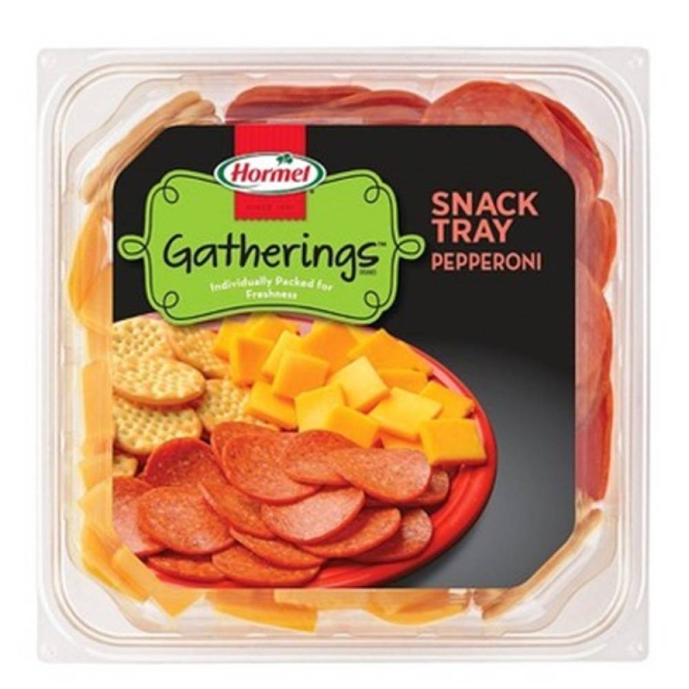 Hormel Crackers Cheese Pepperoni Snack Tray (14 oz)