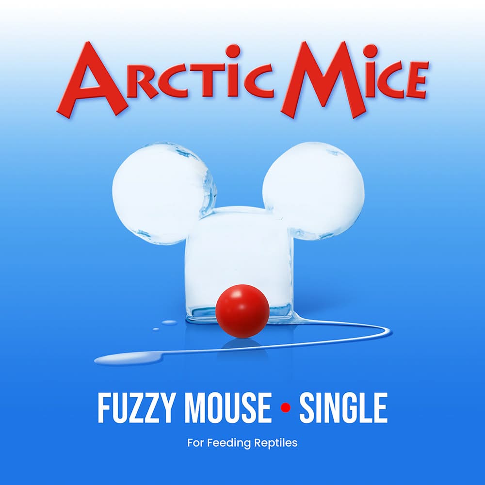 Arctic Mice Frozen Fuzzy Mice (Size: 1 Count)