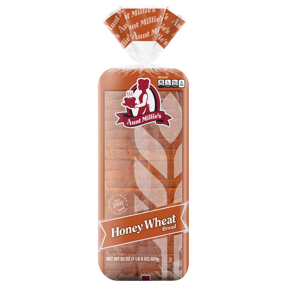 Aunt Millie's Honey Wheat Bread (22 oz)