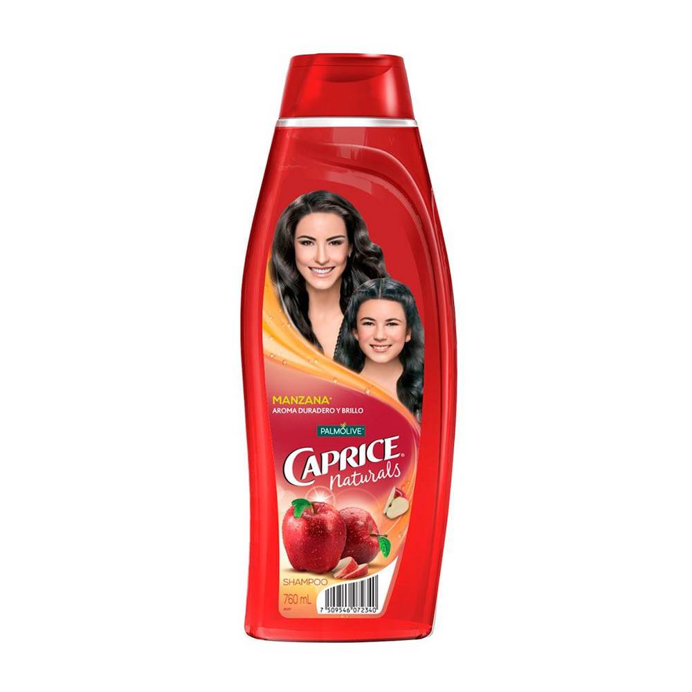 Caprice shampoo naturals manzana (botella 760 ml)