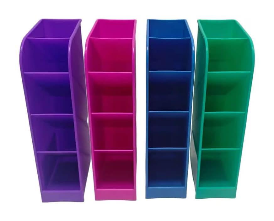 Jot Pastel 3-tier Pencil Holder, Assorted