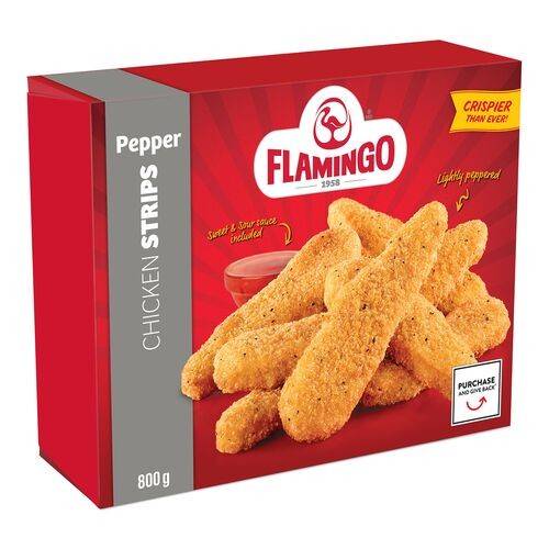 Flamingo Breaded Pepper Chicken Strip Delivery Near Me Order Online