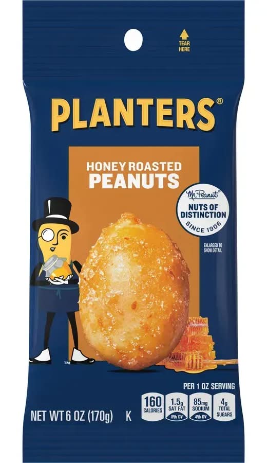 Planters Honey Roasted Peanuts