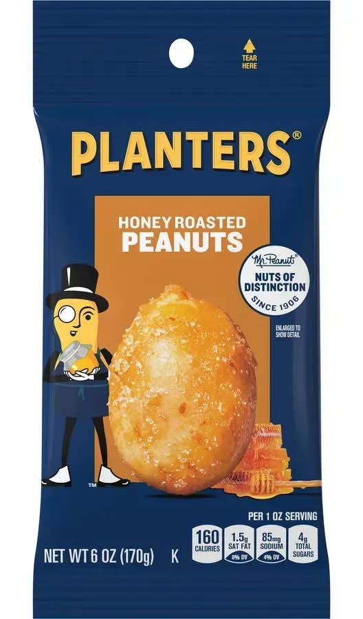 Planters Honey Roasted Peanuts